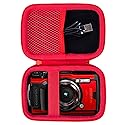 Aenllosi Hard Carrying Case Compatible with OLYMPUS Tough TG-6 / OM System Tough TG-7 Waterproof Camera(Case Only,Red)