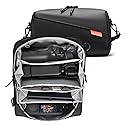 Carrying Bag Pouch Travel Large Soft Case for Insta 360 Go Ultra X5 X4 Organizer Multilayer Storage For DJI Osmo 360 Mobile8 7P 6 Pocket 3 For Gopro