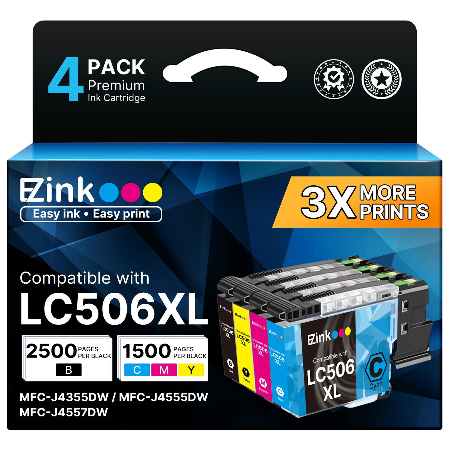 E-Z Ink LC506XL Compatible for Brother LC506 LC506XL LC506XXL Ink Cartridge