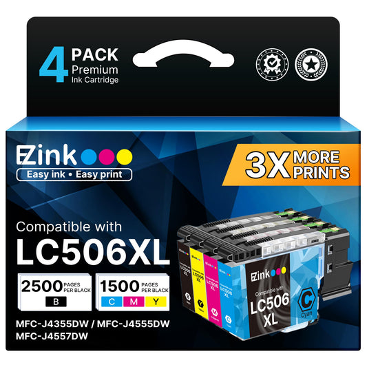 E-Z Ink LC506XL Compatible for Brother LC506 LC506XL LC506XXL Ink Cartridge
