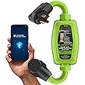 GEARit RV Surge Protector 50 Amp (Wi-Fi with in-APP) Real Time Monitor - Plug, Inlets, Receptacles - Protects Against Voltage Surges, Reverse