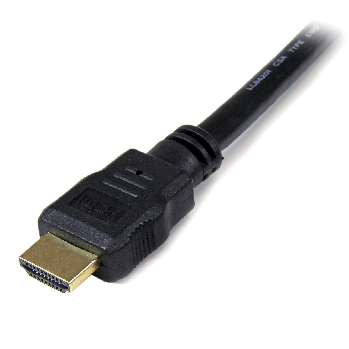 StarTech.com 5m High Speed HDMI Cable - Ultra HD 4k x 2k HDMI Cable - HDMI to HDMI M/M - 5 meter HDMI 1.4 Cable - Audio/Video Gold-Plated (HDMM5M),Black