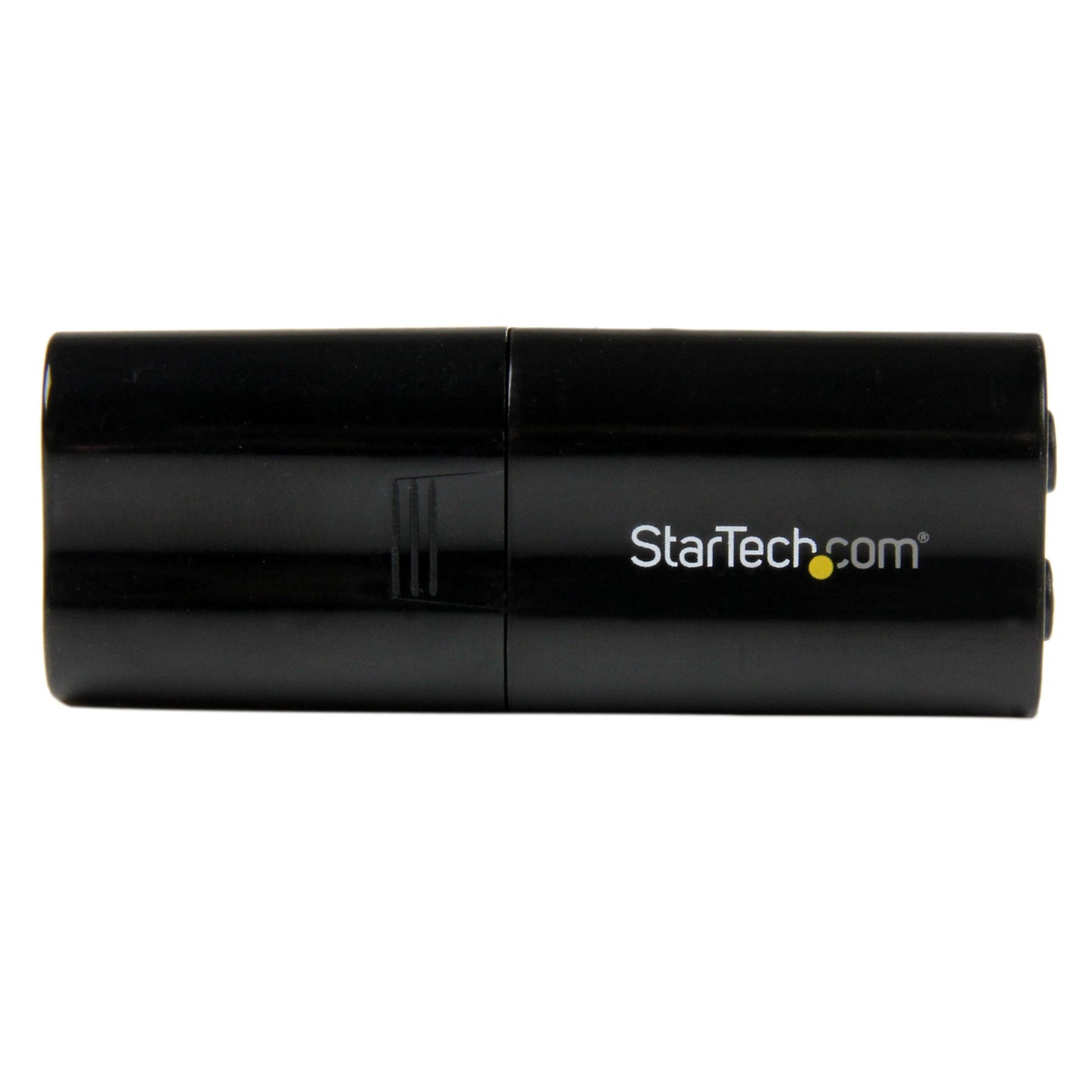 StarTech.com USB Sound Card - 3.5mm Audio Adapter - External Sound Card - Black - External Sound Card, TAA (ICUSBAUDIOB)