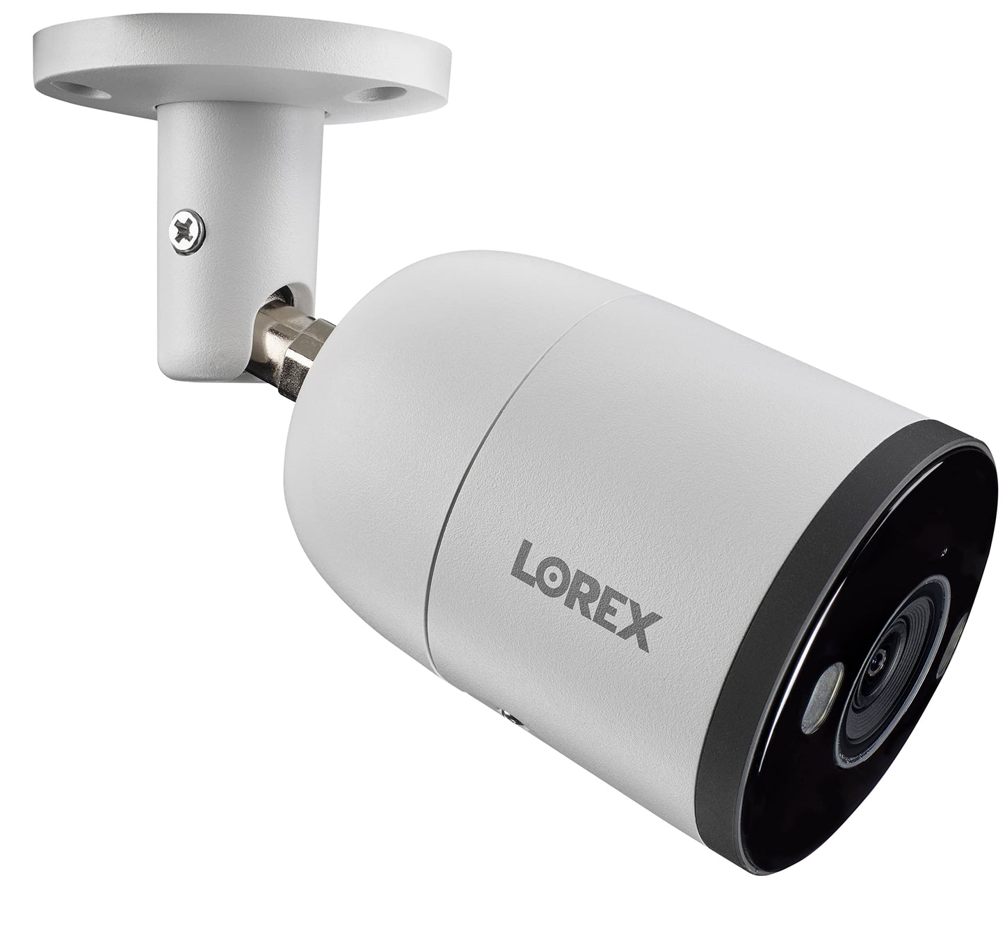 Lorex Fusion 4K 16-Channel (8 Wired + 8 Wi-Fi) 2TB NVR System with 8 Bullet Cameras Featuring Smart Deterrence and 2-Way Audio