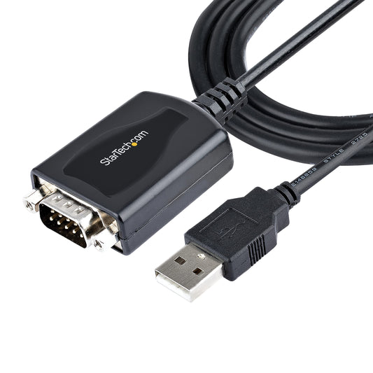 StarTech 3ft USB to Serial Cable, Prolific Chipset, TAA (1P3FPC-USB-SERIAL)