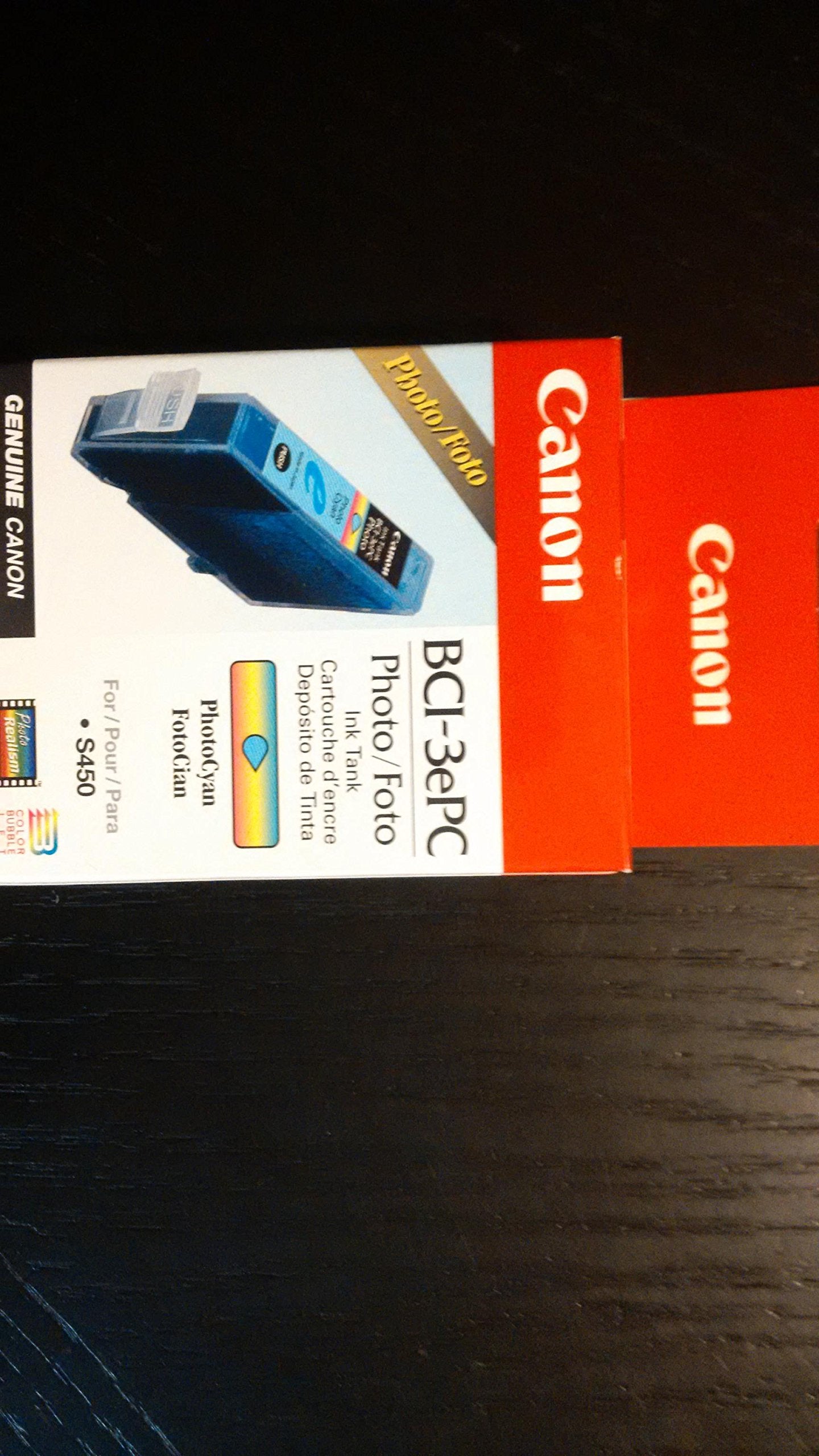 Canon BCI-3ePC Ink Tank for the BC-32e Photo InkJet Cartridge (Cyan) (4483A003)