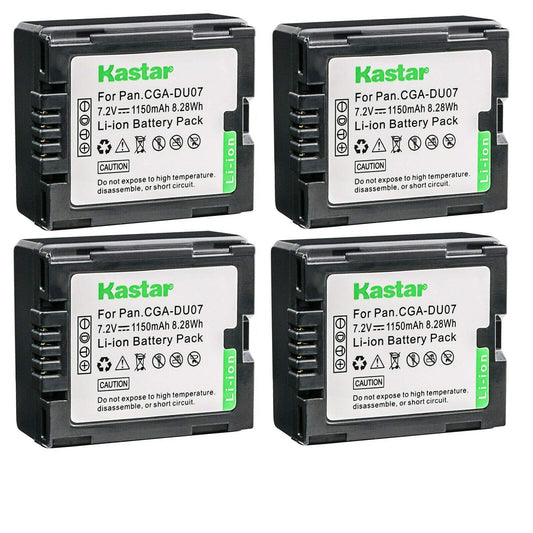 Kastar 4-Pack Battery Replacement for Hitachi DZ-HD90, DZ-BD10H, DZ-BX35, DZ-BX35A, DZ-BX35E, DZ-BX37E, DZ-M5000V5, DZ-M7000V5, DZ-M8000V6, DZ-GX20