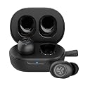 JLab JBuds Mini True Wireless Bluetooth Earbuds + Charging Case, Charcoal Black, IP55 Sweat and Dust Proof, Bluetooth Multipoint, Be Aware Audio, 3 EQ