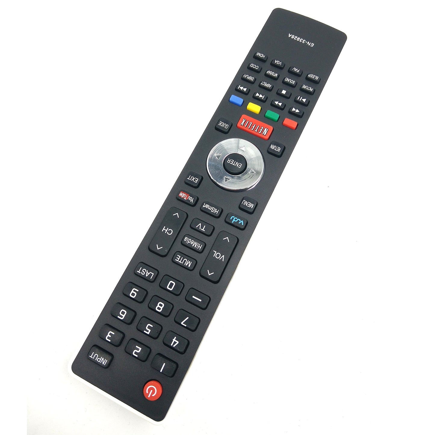 HISENSE TV Remote Control for 40K366WN 32K20 32K20DW 32K20W 40H5 50H5G 50K610GWN 55K610GWN 32K366W 40K366W 50K610GW 55K610GW