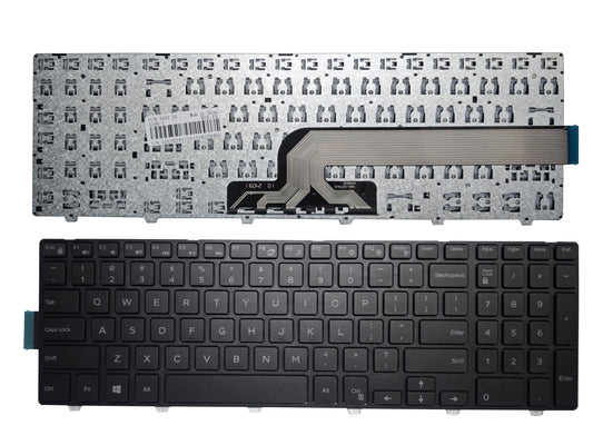 Laptop Replacement Keyboard Fit Dell Latitude 3550 3560 3570 US Layout White Word
