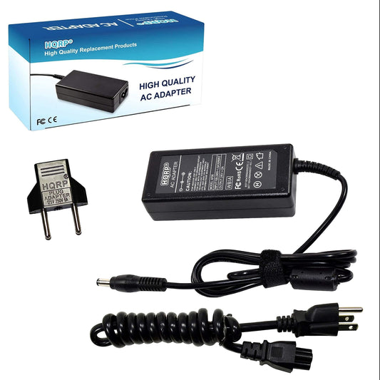HQRP AC Adapter Compatible with Logitech Drive-FX, Driving Force, Driving Force EX, Speed Force Game Steering Wheel Racing Power Supply Cord Adaptor…