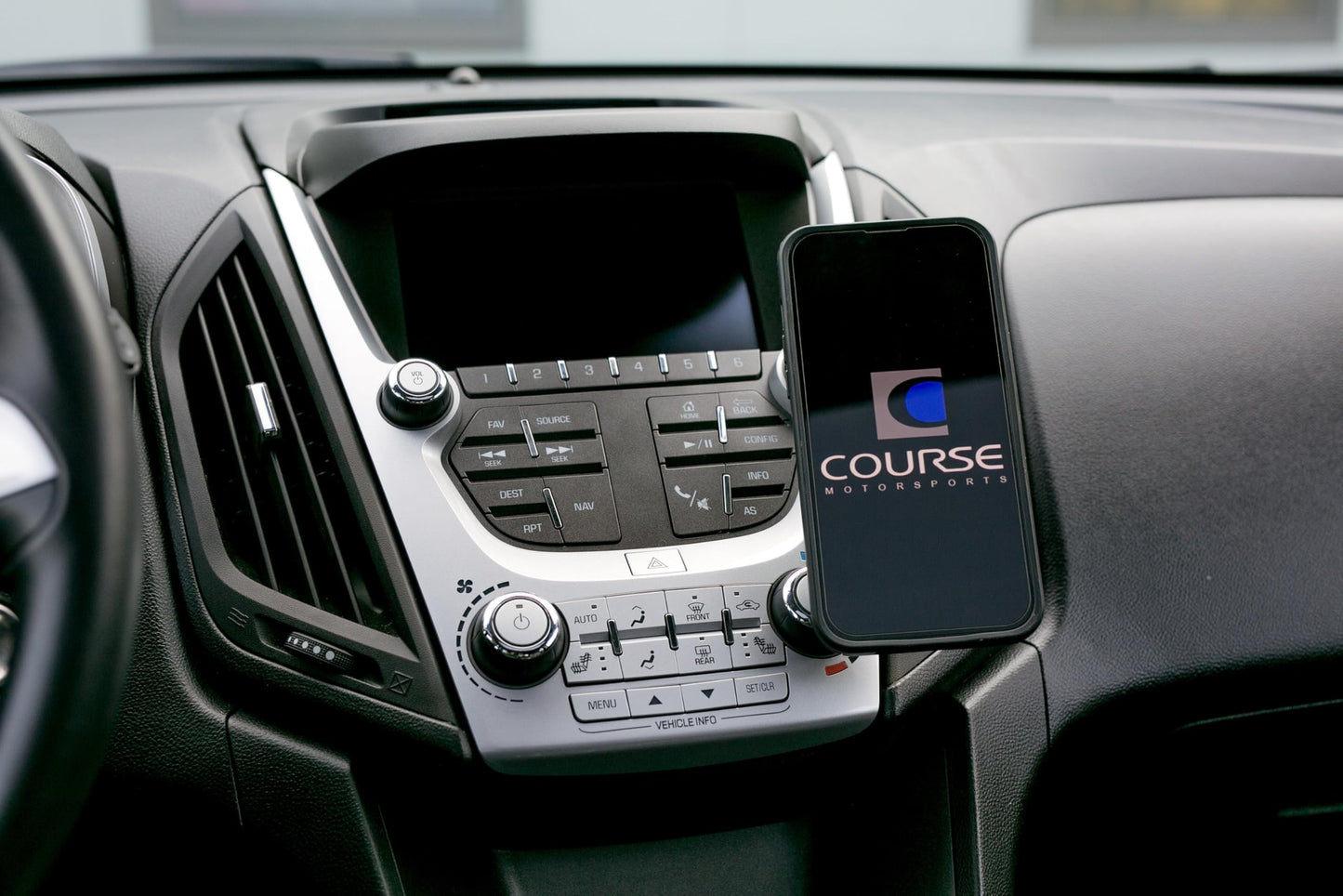 Course Motorsports DirectFit Phone Mount Fits Chevrolet Equinox 2010-2017 Magnetic - Standard Magnetic Right
