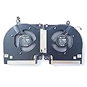 Fleshy Leaf CPU+ GPU Cooling Fan Replacement for DELL Alienware X17 R1 X17R1 X17 R2 X17R2 2021 Series DC12V 0.40A EG50061S1-1C050-S9A