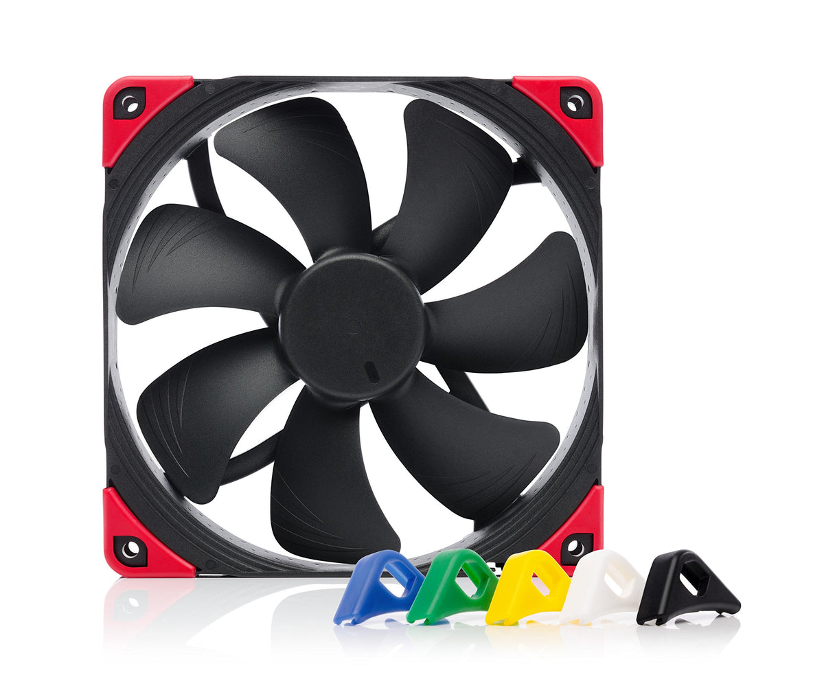 Noctua NF-A14 PWM chromax.Black.swap, High-Performance Quiet Fan 140mm