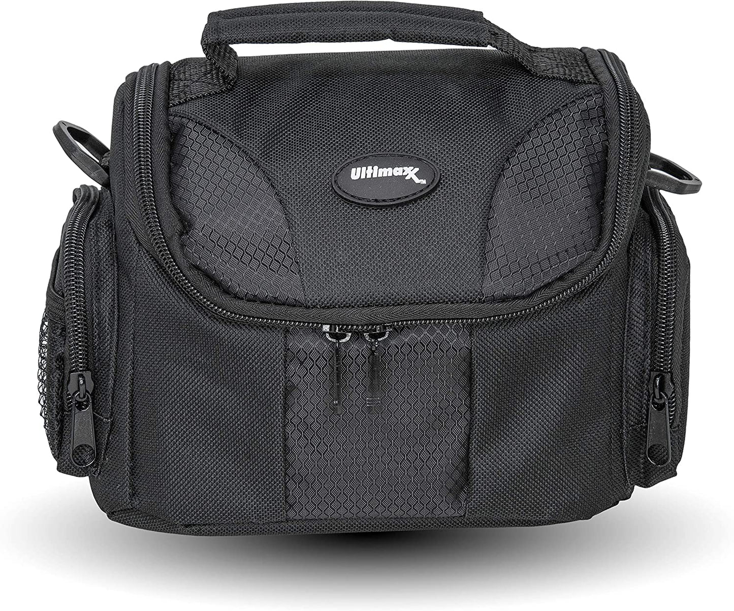 Medium Soft Padded Digital SLR Camera Travel Case/Bag with Clip-on Detachable and Adjustable Strap for Nikon D3000, D3100, D3200, D3300, D3400, D5000