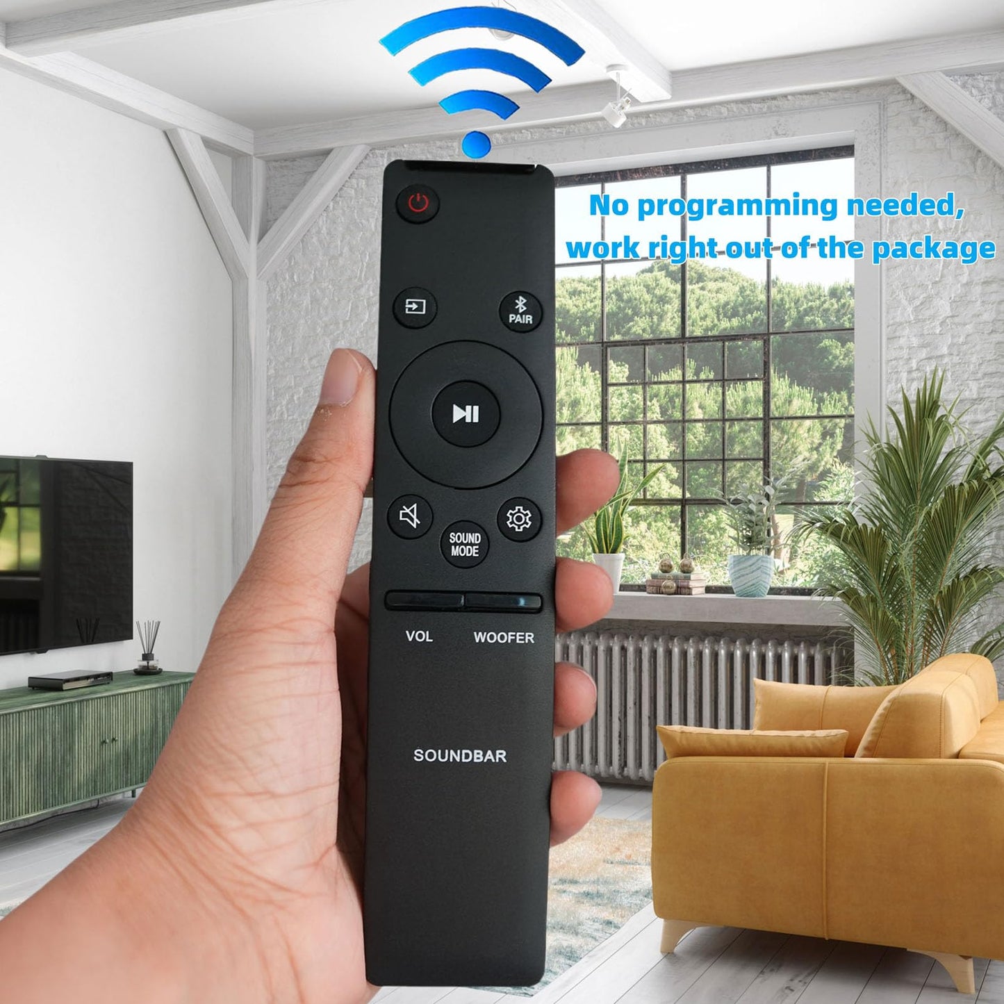 Replacement Remote Control fit for Samsung Soundbar HW-R60C HW-R60C/ZA