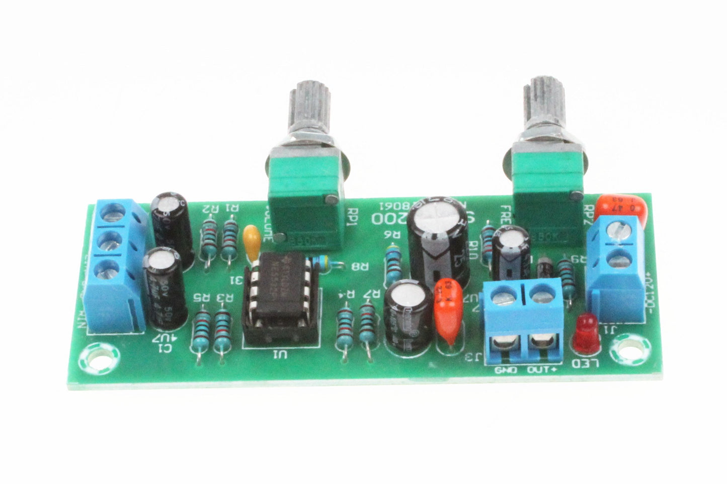 NOYITO NE5532 Single Supply Low-Pass Filter Board DC10-24V 22Hz-300Hz Subwoofer Pre-Amplifier Preamp Board