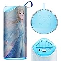 iJoy Disney Frozen Anna and Elsa Fan Splashproof Wireless Speaker - Bluetooth Speaker W/ 3 Hrs Playtime/SD Slot/FM Radio - Disney Frozen Gifts