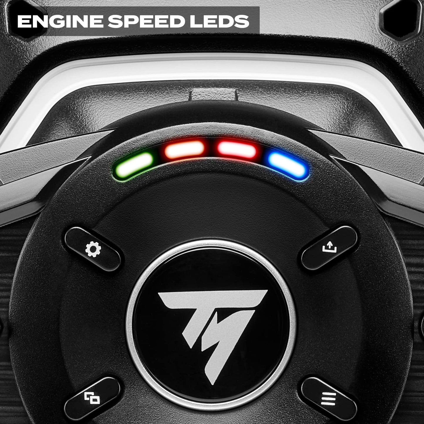 Thrustmaster T128P Force Feedback Racing Wheel (compatible w/ PS5, PS5 Pro, PS4 & PC) (Renewed)