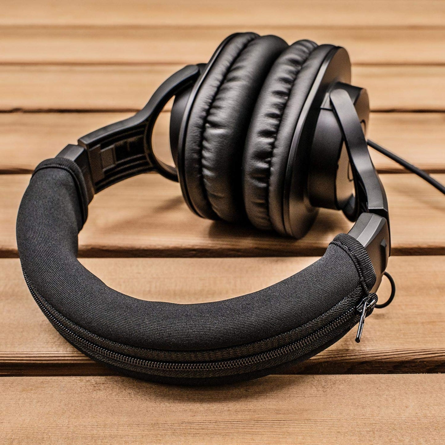 LTYIVABHTTW Replacement Headband Cover Compatible ATH M50X M50 M40X M40 M30X M20X Headphones (Black)