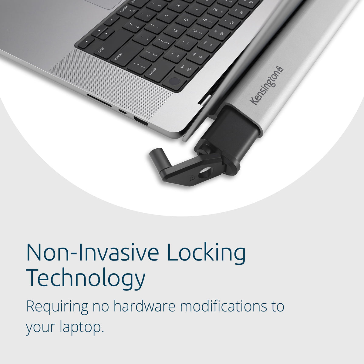 Kensington MacBook and Surface Laptop Locking Station with Combination Lock, MacBook Air and MacBook Pro Locks with 6 Foot Cable, Laptop Security