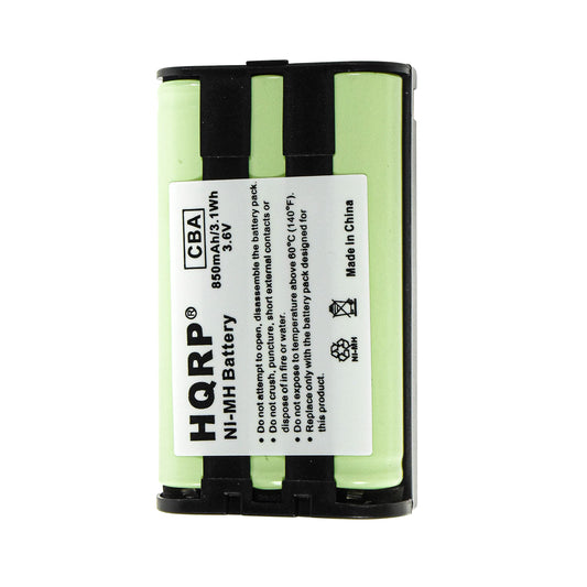 HQRP Telephone Battery Compatible with Panasonic KX-TG5632 KX-TG5633 KX-TG5634 KX-TG5651 KX-TG5652 KX-TG5653 Cordless Phone System
