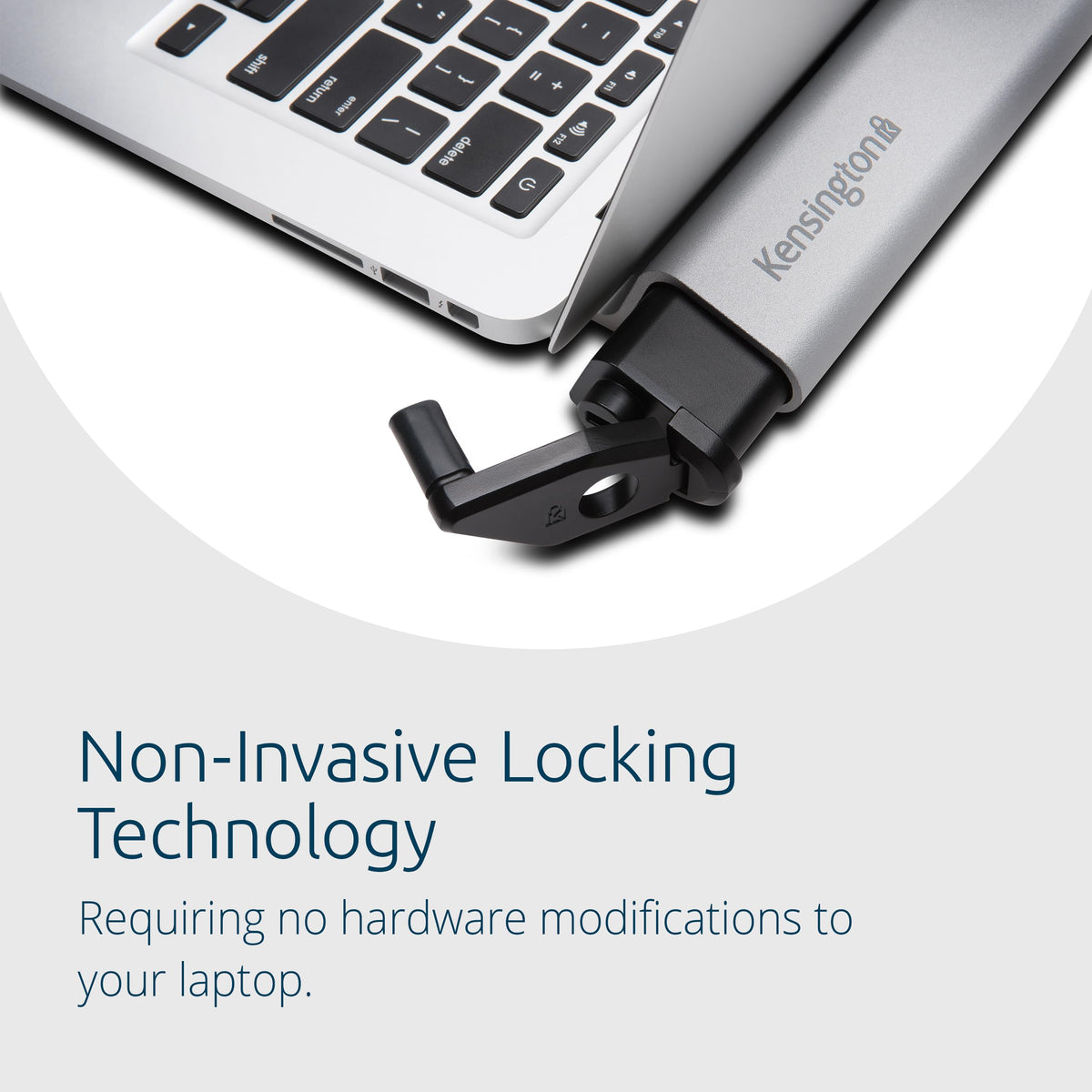 Kensington K64453WW Laptop Locking Station 2.0 with MicroSaver for MacBook's and other 11"-15.6" Laptops