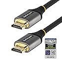 12ft [4m] HDMI 2.1 Cable, Certified Ultra High Speed HDMI Cable 48Gbps, 8K 60Hz HDR10+, 8K HDMI Cord, TV/Monitor/Display
