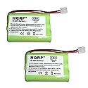 HQRP 2-Pack Phone Battery Compatible with AT&T/Lucent E5911, E5912B, E5913B, E5914, E5914B, E5917