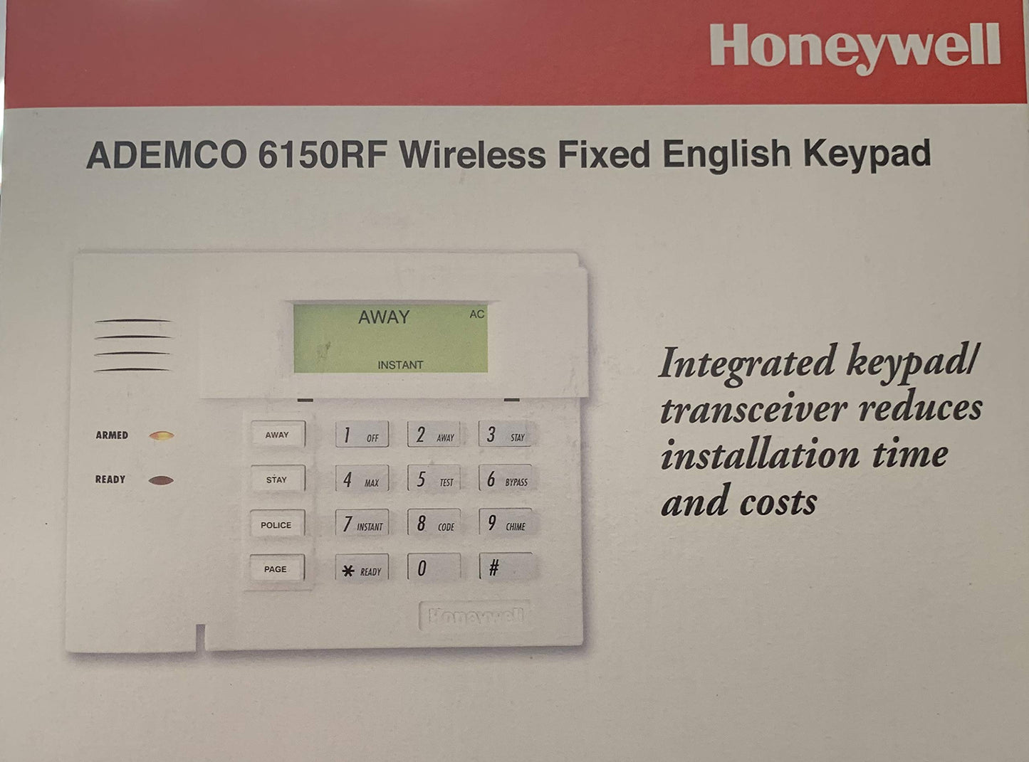 Ademco Honeywell Keypad 6150RF