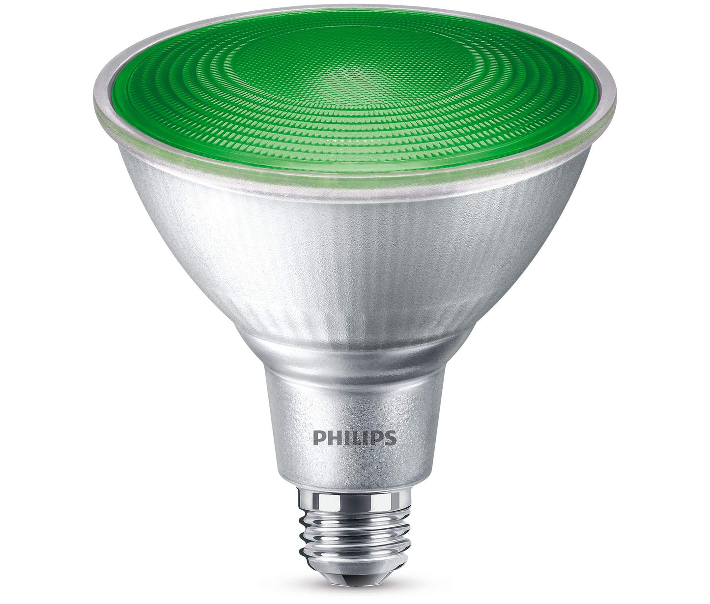 Philips LED Non-Dimmable PAR38 Green Party Light Bulb - EyeComfort Flicker Free - E26 Base - 13.5W - Indoor