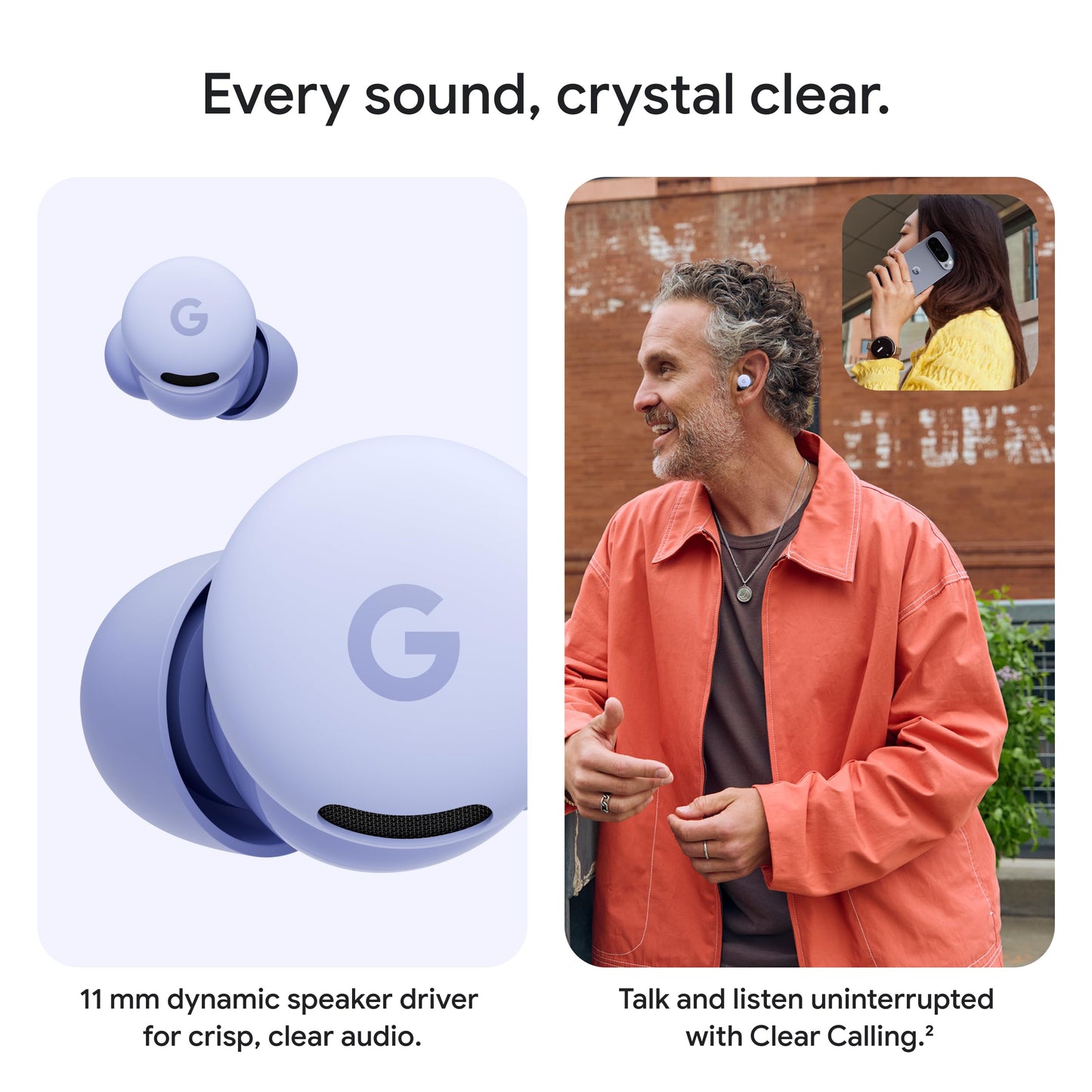 Google Pixel Buds 2a - Wireless Bluetooth Earbuds with Active Noise Cancellation and Transparency Mode - Lightweight, Comfortable Fit - 20-Hour…
