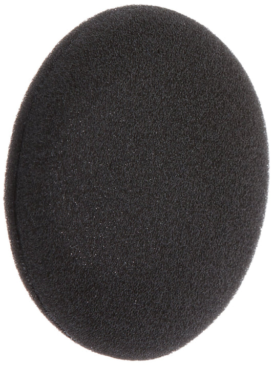 Top Stage 3 Pairs 2" Disposable Headphone Earbud earpad Foam Ear Pad Cover, 50mm Black