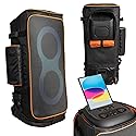 Jeachan Speaker Bag Rugged Speaker Bag Carry Case Compatible with JBL PartyBox 710, Portable Speaker Carry Bag