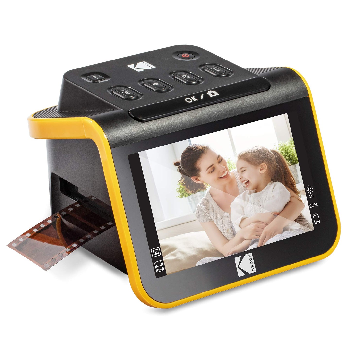 KODAK Slide N Scan Film & Slide Scanner, 22MP, 5" LCD Screen, 135/110/126mm