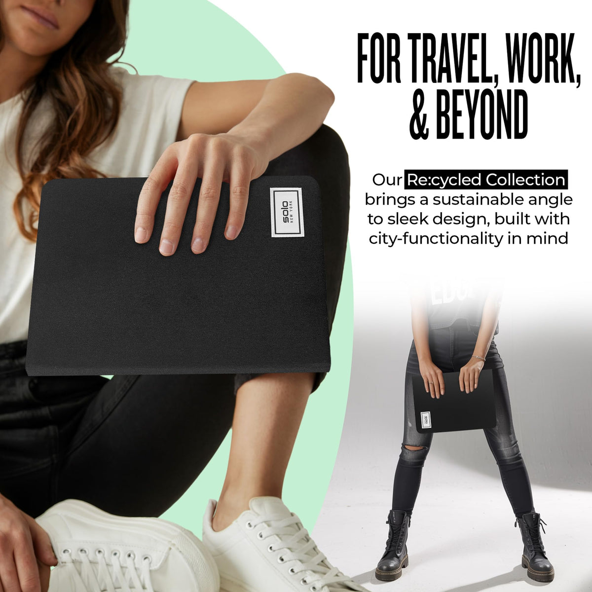 Solo New York Universal Tablet Case - Fits 8.5"-11" Tablets, Compatible with iPad 11th Generation, iPad Air M3, iPad Pro M4, Fire HD 10, & More
