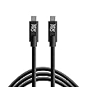 TetherPro USB-C to USB-C, 5Gbps Gen 1, 15' (4.6m), Non-Reflective Black