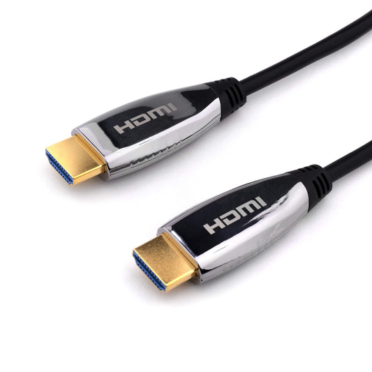 THE CIMPLE CO 150 Feet, 4K Fiber Optic HDMI Cable, Ultra High Speed Fiber Optic 18Gbps 4K @ 60Hz, 4:4:4 HDR, HDCP, ARC, 3D and More - Hybrid HDMI