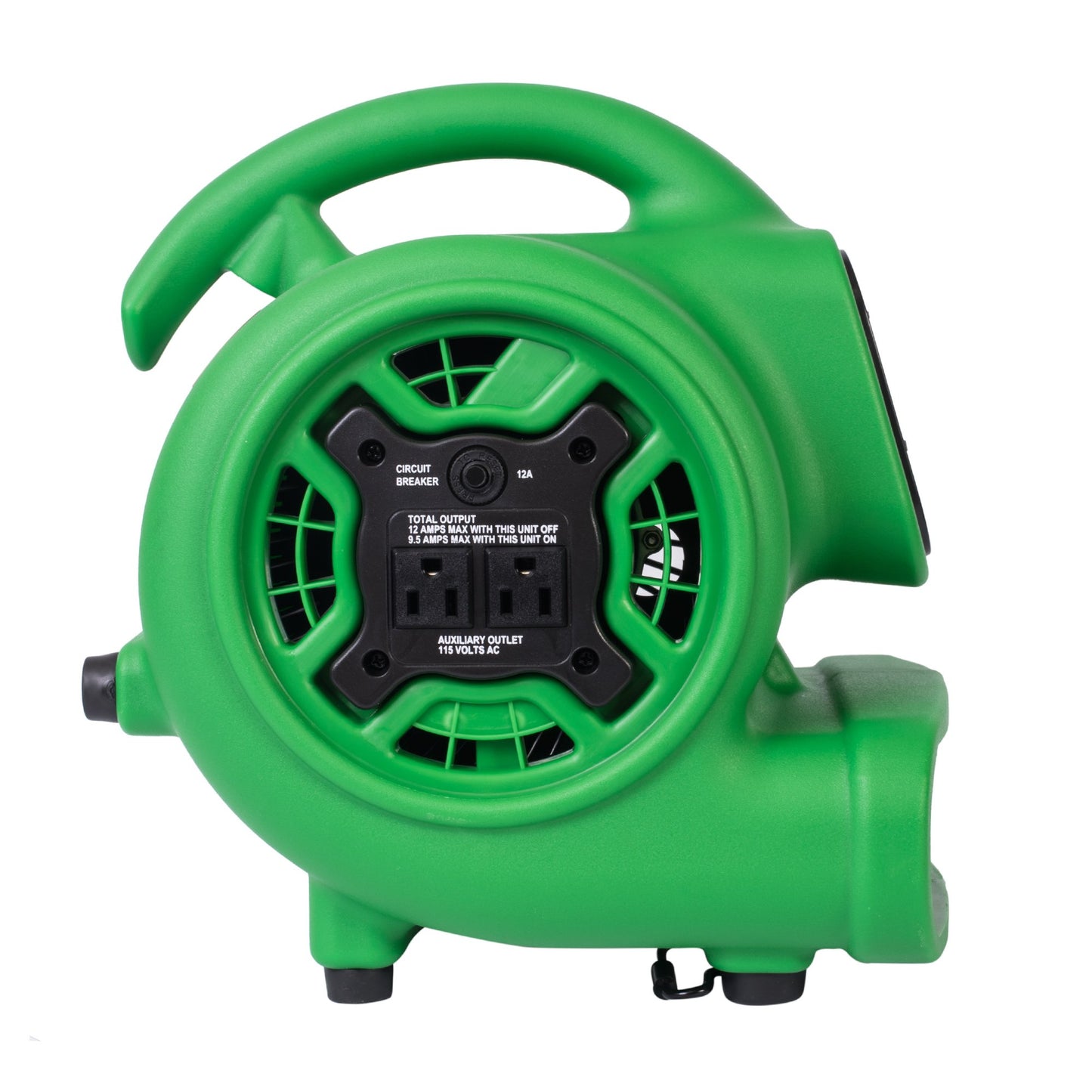 XPOWER P-230AT Mini Mighty 1/4 HP 925 CFM Centrifugal Air Mover, Carpet Dryer, Floor Fan, Blower, Stackable, Daisy Chain, for Water Damage
