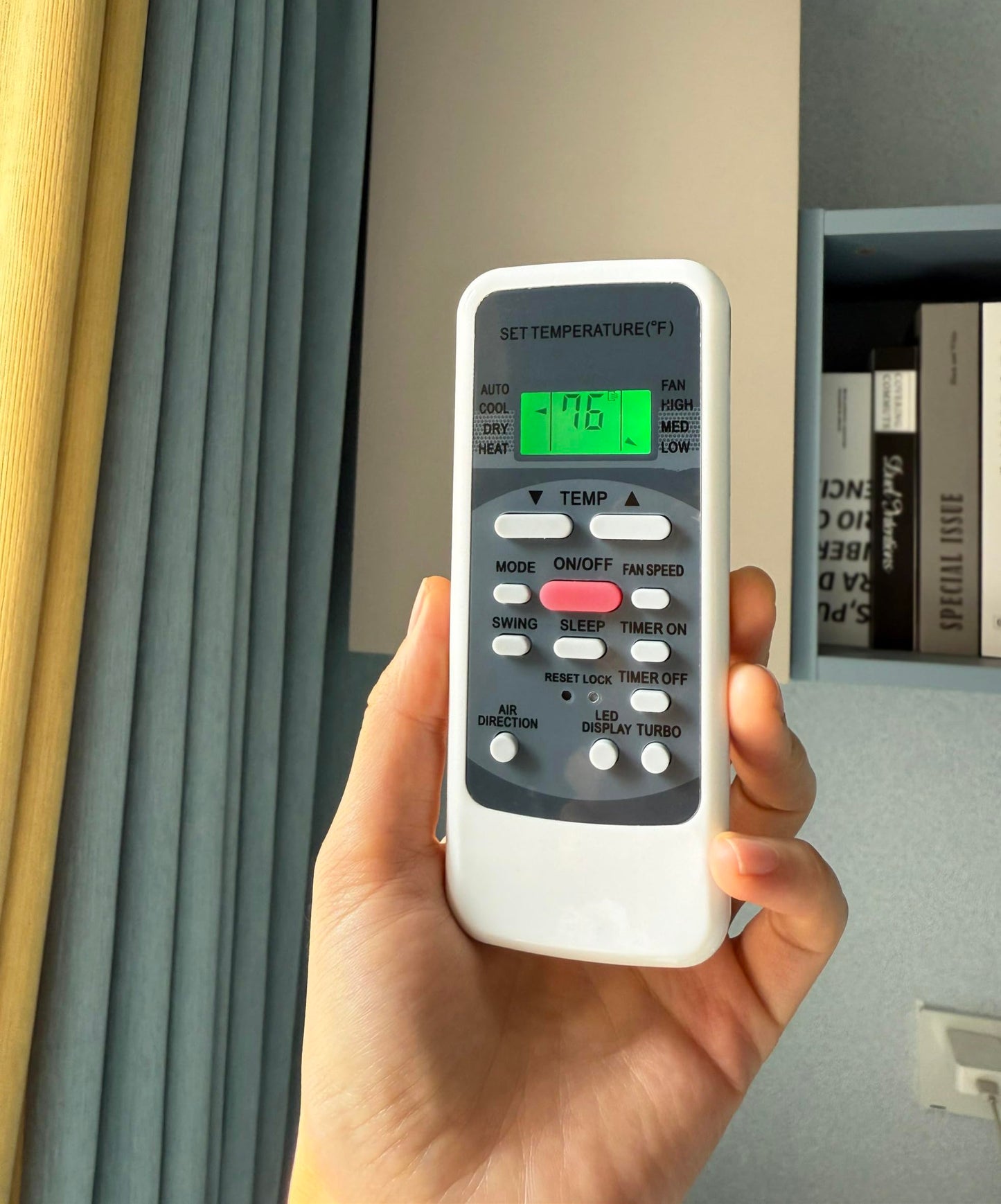 Universal Replacement for Goodman TGM Mini Split AC Air Conditioner Remote Control A/C RG51M5/EU R51I10/BGE R51I4/BGE R51I4/BGCE R51I11/BGE R51L4/BGE