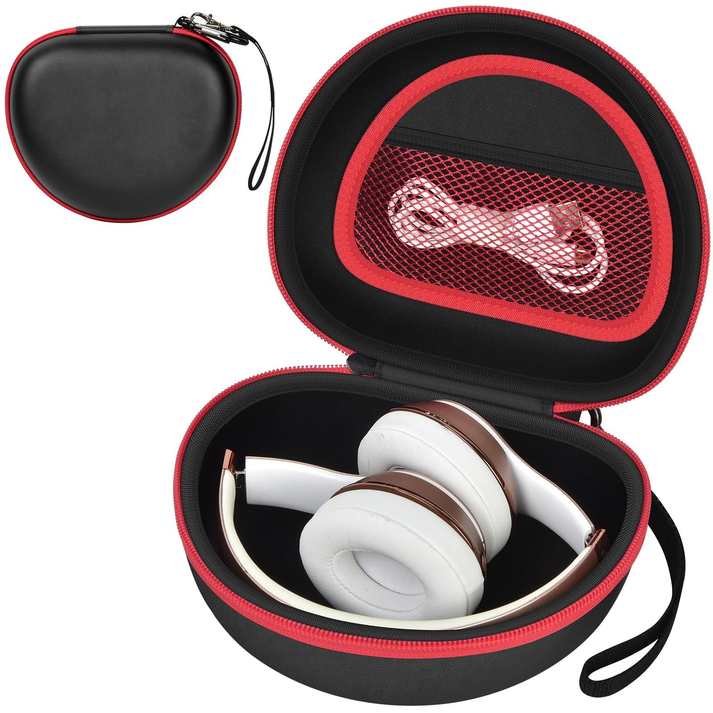 Headphone Case for Picun B8 P26/ for Beats Solo 4, Studio Pro, Solo3, Studio3 On-Ear Headphones More Foldable Bluetooth Wireless Headset (Extra Large)