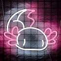 Axolotl Neon Sign for Wall Decor, Axolotl Stuff, Axolotl Birthday Decoration, Cute Dimmable Neon Light, Axolotl LED Sign for Children's Room Game Room