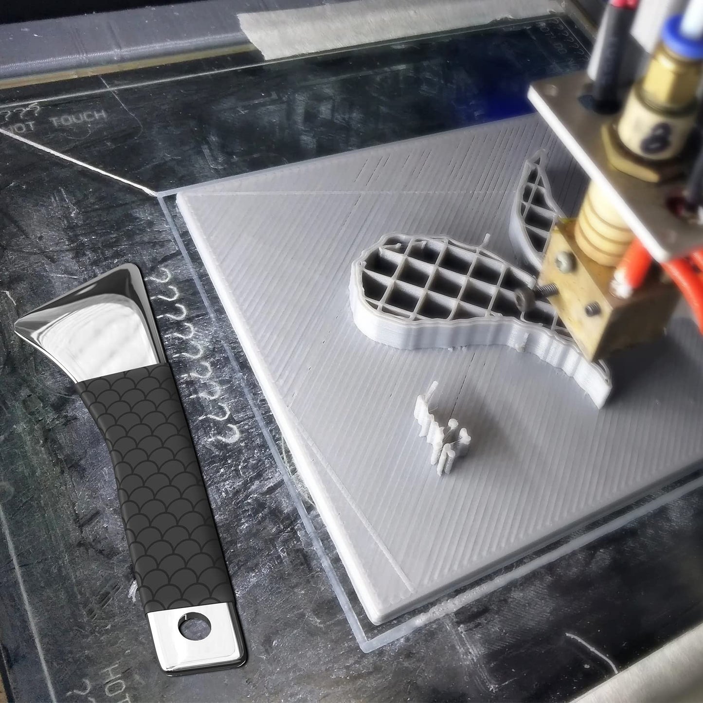 SARDVISA Professional 3D Printer Tool, Upgraded Metal 3D Printer Removal Spatula with Comfortable Grip, Specially Designed 3D Printer Accessories