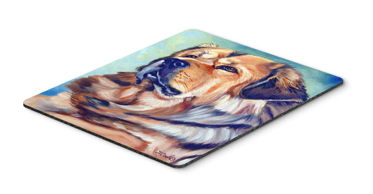 Caroline's Treasures 7399MP Tibetan Mastiff Mouse Pad, Hot Pad or Trivet for Home Office Gaming Working Computers Laptop Mouse Mat,Washable Large