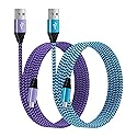 Android Phone Charger Cord Long Micro USB Charging Cable Data Transfer Fast Charging for Samsung Galaxy J8 J7 J6 J5 J4 J3 S7 S6,Moto E E5 E4