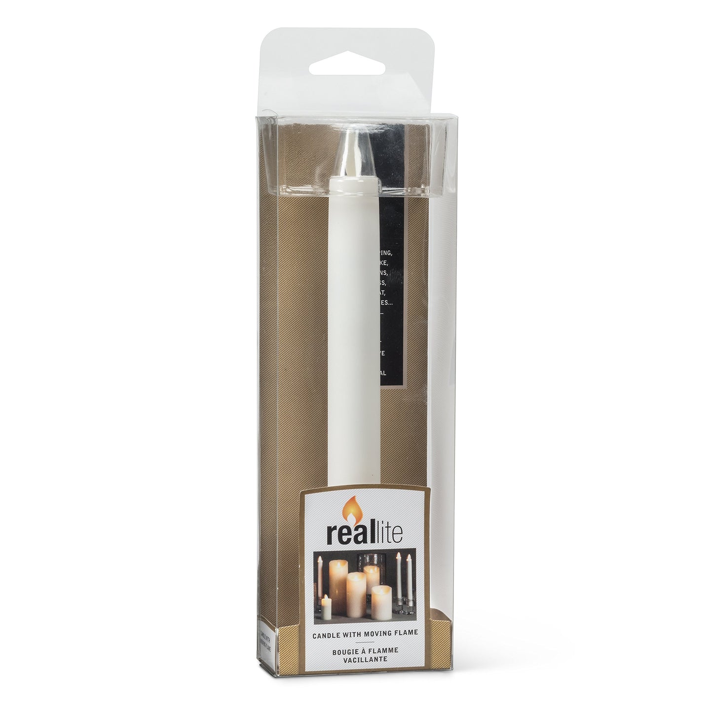 Abbott Collection 24-1000 Reallite flameless Taper 8",