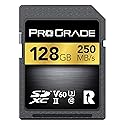 SD UHS-II 128GB Card V60 -Up to 130MB/s Write Speed and 250 MB/s Read Speed | for Professional Vloggers, Filmmakers, Photographers & Content Curators