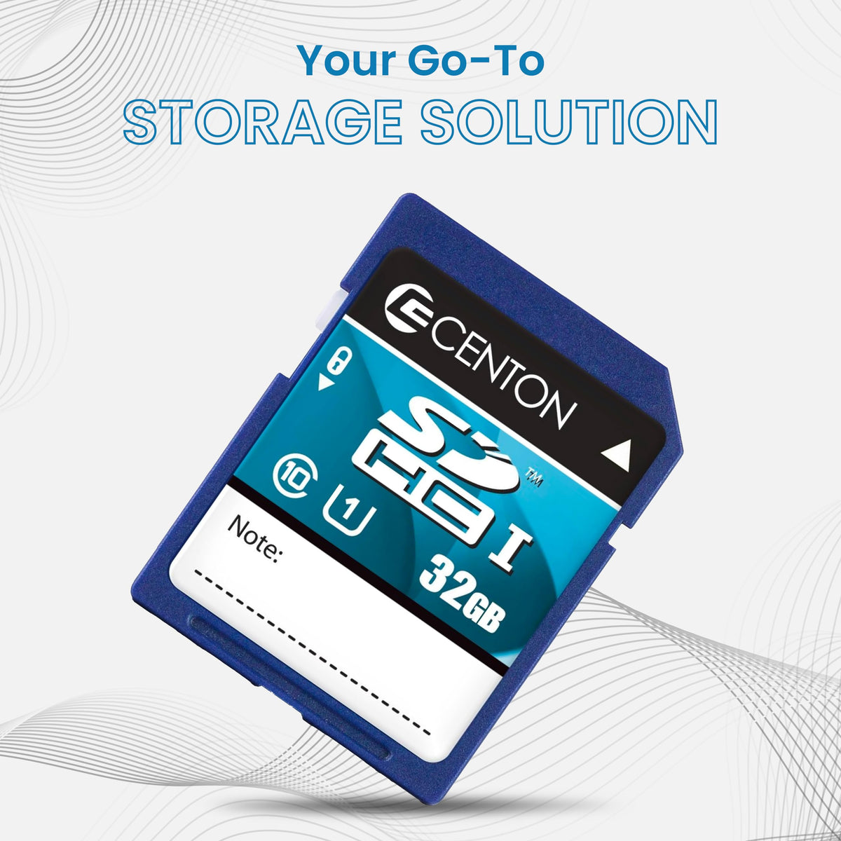Centon Electronics MP Essential SDHC Card, Ultimate Memory Card for Phones, Tablets, Cameras, and More, UHS1, 32GB, 5 Bulk Pack