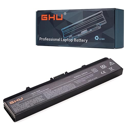 GHU New Battery X284G GW240 58 Wh Compatible with Dell Inspiron Computer 1525 1526 1545 1546 PP29L PP41L PN XR693 GP952 RU586 RN873 GW240 M911G J399N