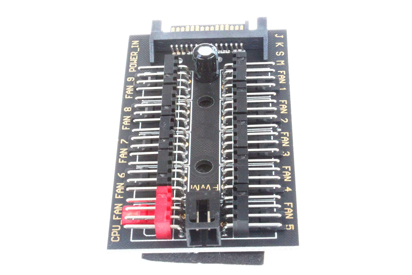 NOYITO 10-Channel PC Fan HUB PWM SATA Port Suitable for Motherboard 3Pin 4Pin Fan